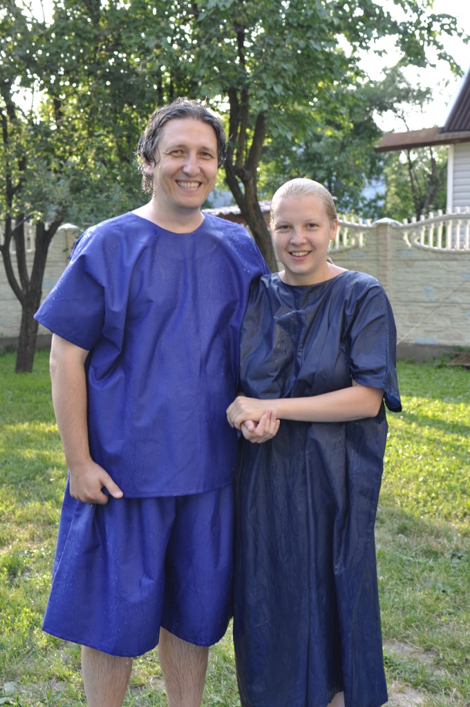 Крещение
Игорь и Лена