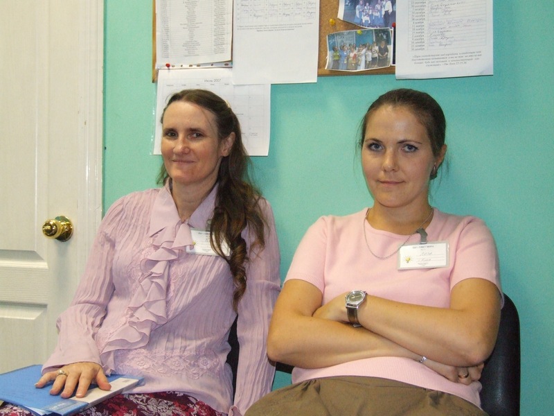 Учителя на отдыхе
Карла Сорл и Лиза Бондаренко